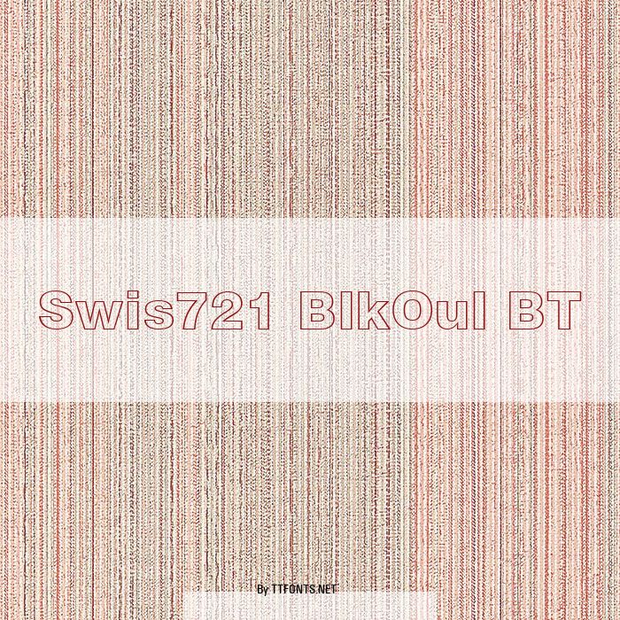 Swis721 BlkOul BT example